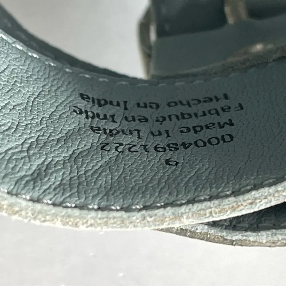 Free‎ People Leather Buckle Sandal Sloan Size 9